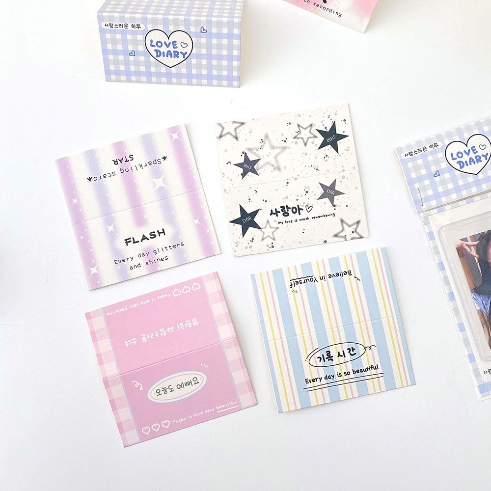 Bộ 10 Thẻ Giấy Gói Quà Trang Trí Thời Trang