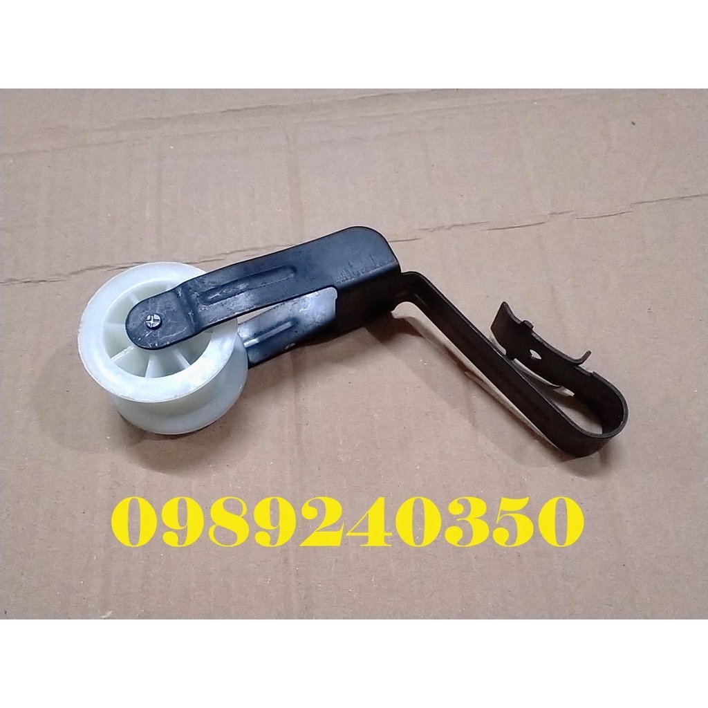 Bánh tỳ căng dây curoa máy sấy Whirlpool 15kg mới chính hãng