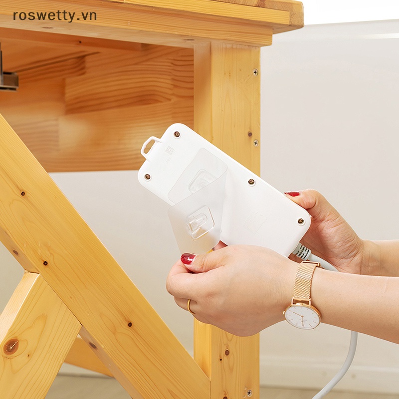 Móc Treo Đồ Hai Mặt Trong Suốt Dính Tường Chắc Chắn