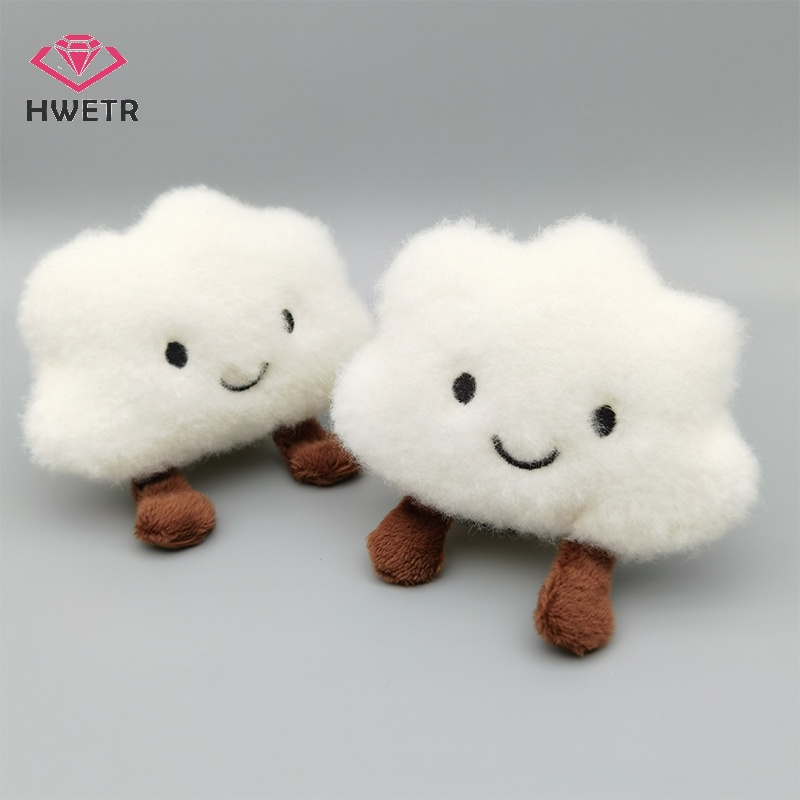 Móc Khóa Hình Đám Mây Nhồi Bông Đáng Yêu Mới