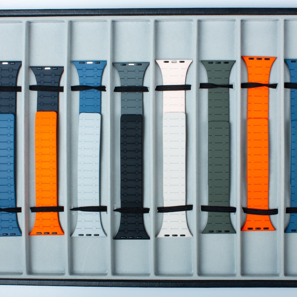 Silicone Dây Đeo Thể Thao Từ Tính Bằng Silicon Cho iwatch ultra 49mm 8 7 45mm 44mm 6 5 4 se 3 40 41mm 38 42mm