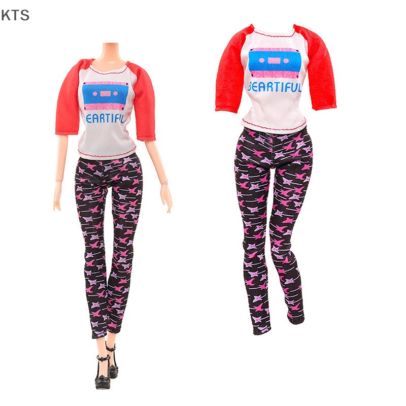 1 Bộ Đầm / Váy Ngắn / Áo Cánh Thời Trang Mùa Hè Cho Búp Bê 30cm