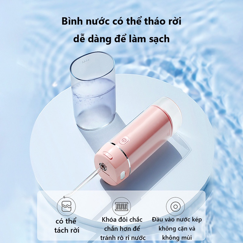 Panasonic Máy Tăm Nước Cầm Tay , 200ml, 1900 Vòng/phút, Làm Sạch Răng 3 Chế Độ
