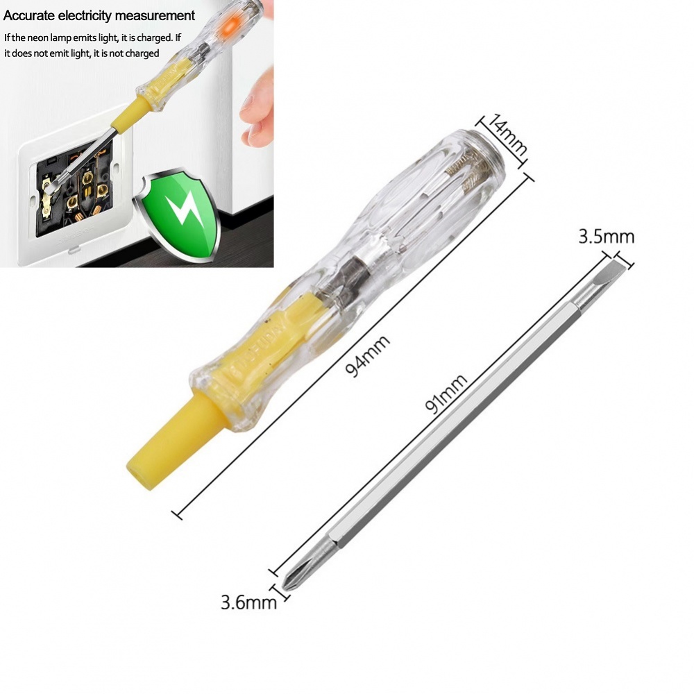 Tua Vít Hai Đầu 100-500v 137mm