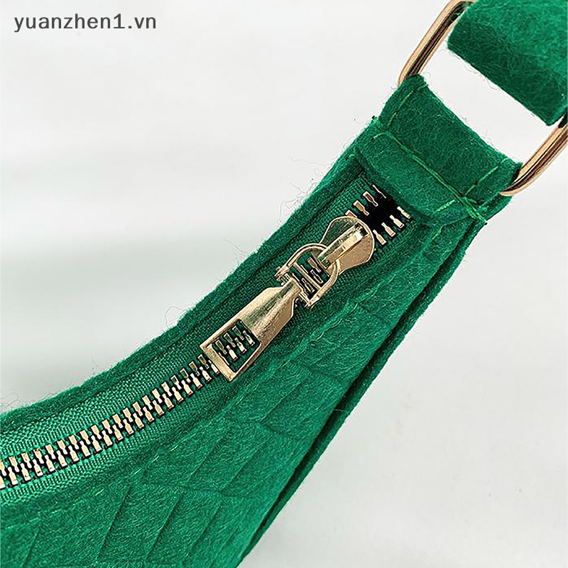 Zhen Túi Xách Đeo Vai Hình Yên Ngựa Màu Kẹo Thiết Kế Tiên Tiến Cho Nữ vn