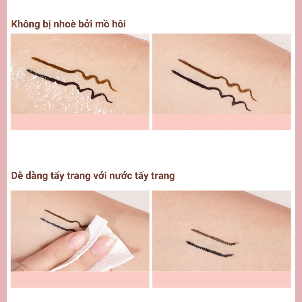 Bút kẻ mắt nước lâu trôi Gogotales bút kẻ eyeliner nội địa trung lâu trôi GT146 .