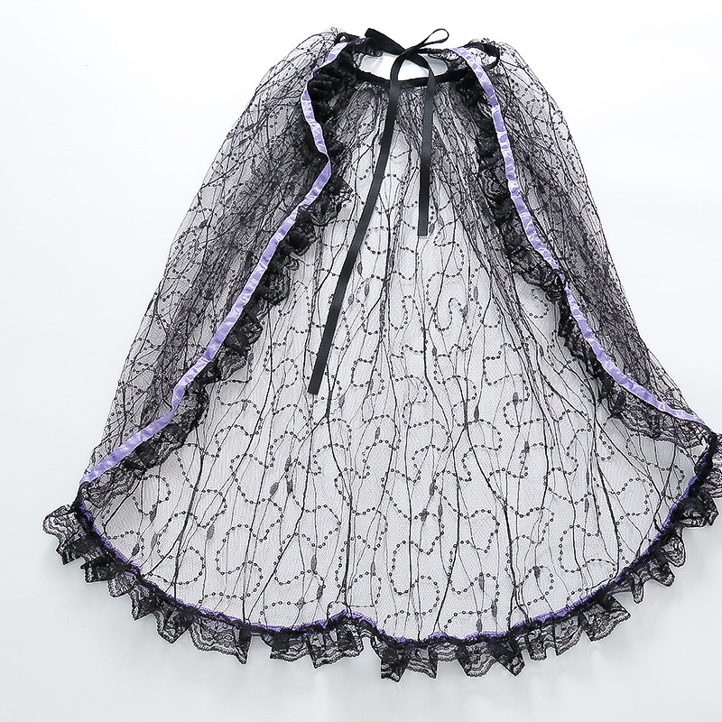 Bộ Đầm Hóa Trang halloween Công Chúa Có Cánh Ác Quỷ Nhỏ Phong Cách lolita Mới Cho Bé Gái