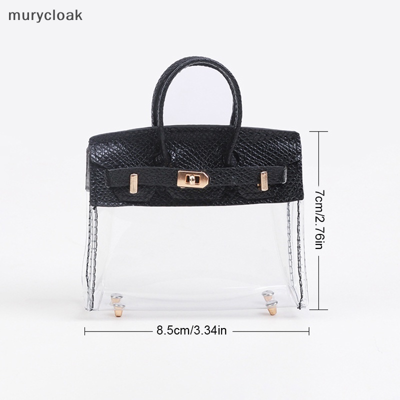 Túi Đựng Chìa Khóa Xe Hơi / Túi Đựng Mỹ Phẩm mini Trong Suốt Tinh Tế Thời Trang mur # mur #