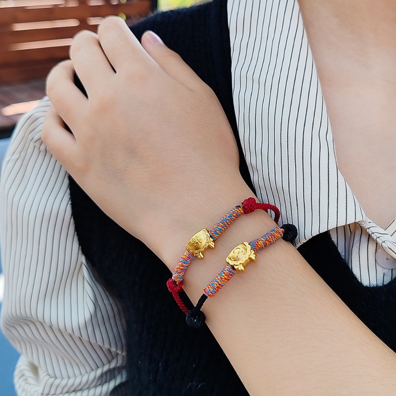 Vòng Đeo Tay May Mắn Năm Mới 2024 Hình Rồng Phong Cách Trung Hoa