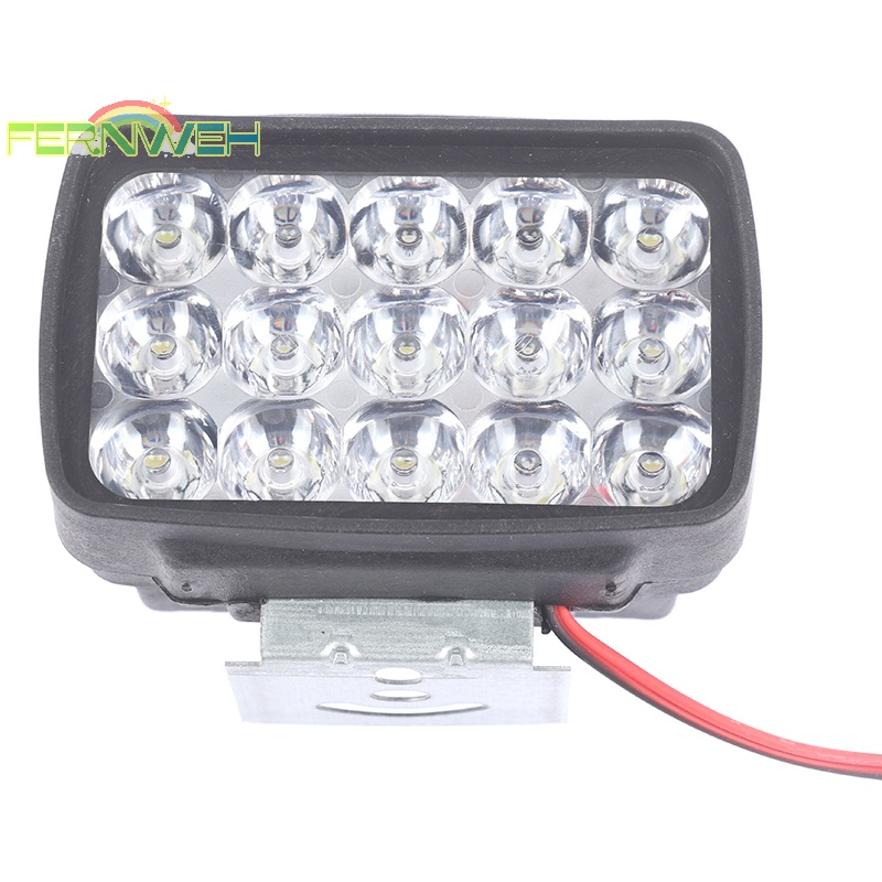 Đèn Pha led 15 Bóng 1000lm Chuyên Dụng Cho Xe Mô Tô atv