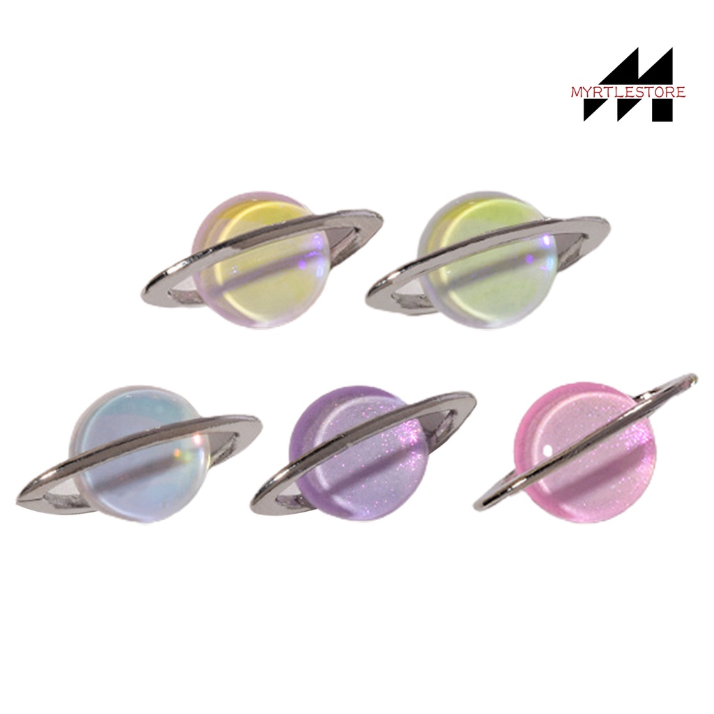 Set 10 Phụ Kiện Trang Trí Móng Nghệ Thuật Hình Hành Tinh 3d diy