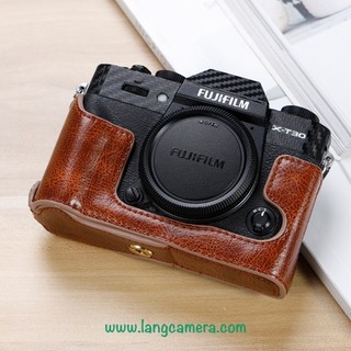 Bao Da -  Halfcase Fujifilm XT10, XT20, XT30 - Mẫu Mới