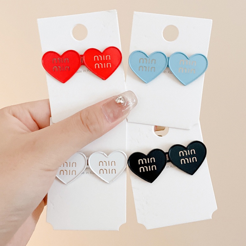 Cài Áo Hình Trái Tim Chống Ánh Sáng Thời Trang Phong Cách Hàn Quốc