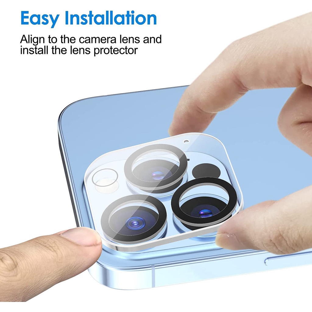 Phù Hợp Bộ Phim Dán Bảo Vệ camera Cho iphone 15 14 13 12 11 pro max plus 15 pro hd
