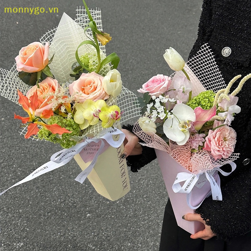 1 Hộp Giấy Gói Hoa Làm Quà / Trang Trí Tiệc Cưới vn