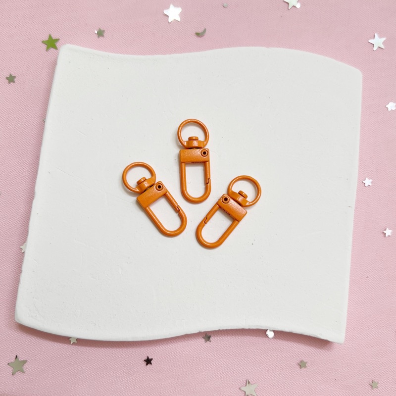 Set 3 cái móc khoá càng tôm 12x33mm