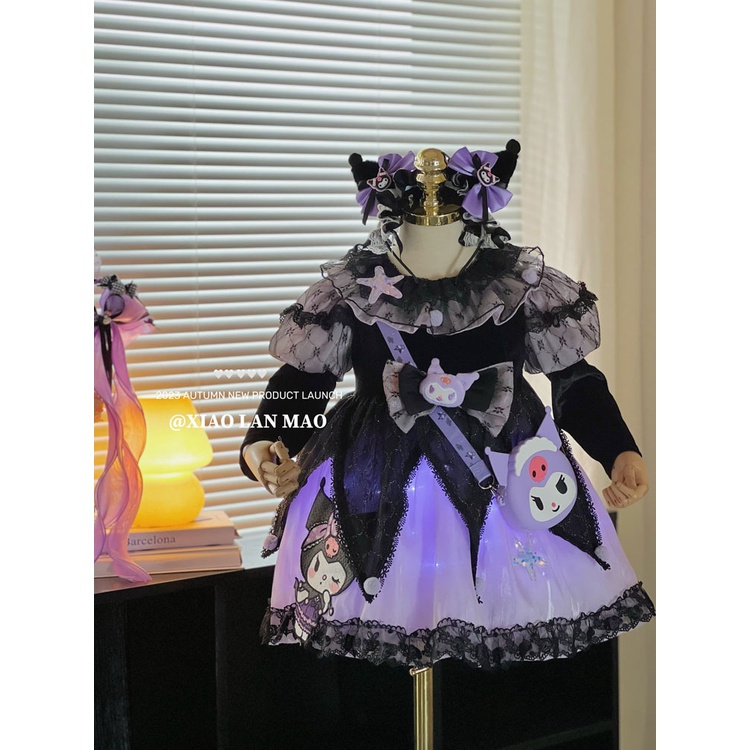 Đầm lolita Phối Ren Xinh Xắn Theo Phong Cách Mùa Thu Dành Cho Bé Gái 23 Tuổi