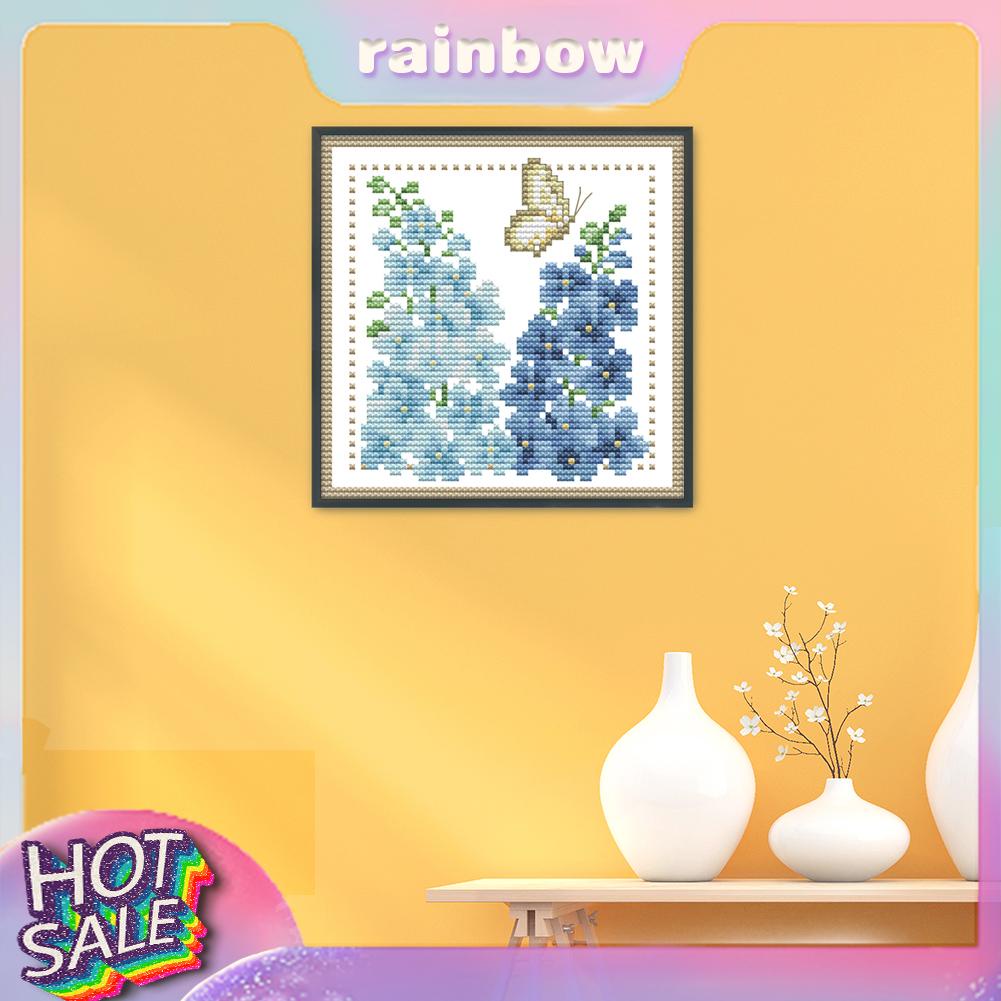 Bộ Tranh Thêu Chữ Thập 12 Tháng Hình Bông Hoa