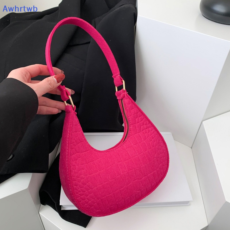 Awhrtwb Túi Xách Đeo Vai Có Tay Cầm Thời Trang Thu Đông Mới Cho Nữ bolso mujer