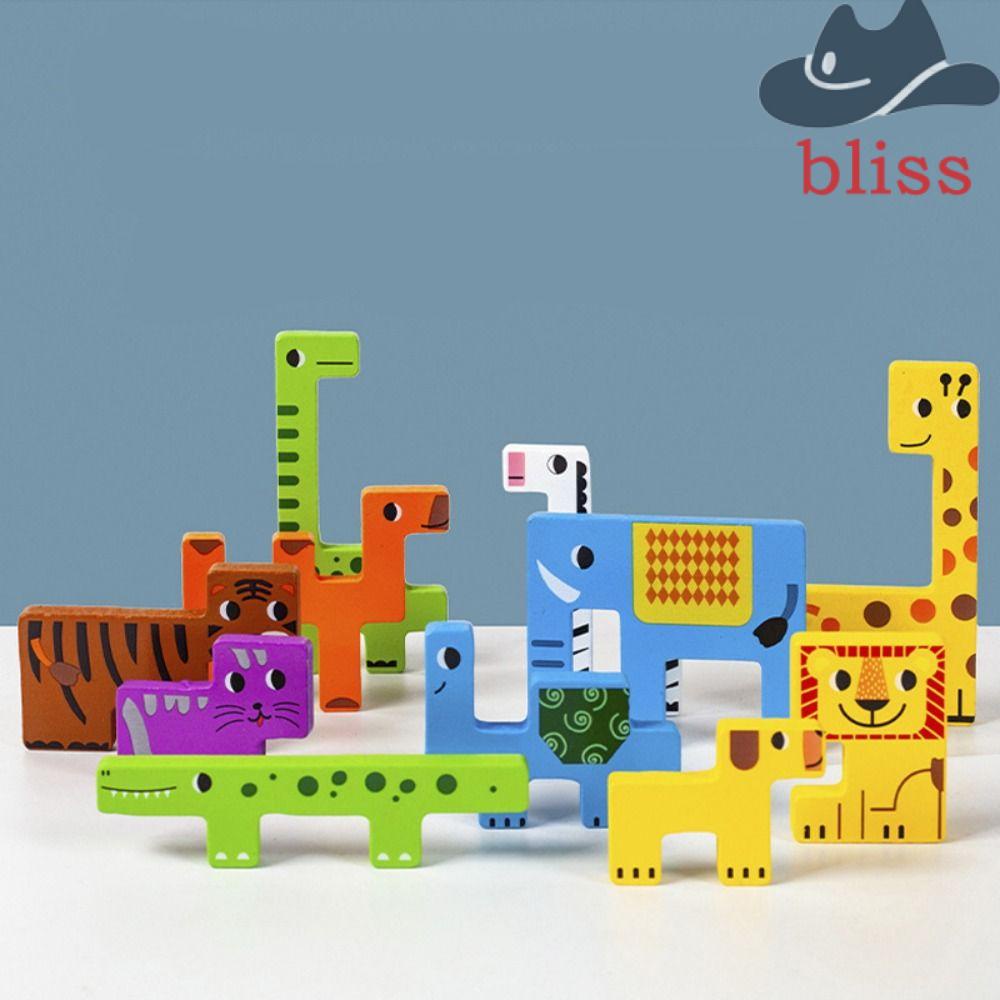 Bliss Bảng Đồ Chơi Lắp Ráp Hình Học Ba Chiều Bằng Gỗ Ba Chiều Hình Học Nhiều Màu Sắc Phù Hợp Làm Quà Tặng Con Vật Tangsaw