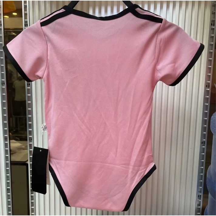 2023 Mùa Đông miami Màu Hồng Đen baby onesie