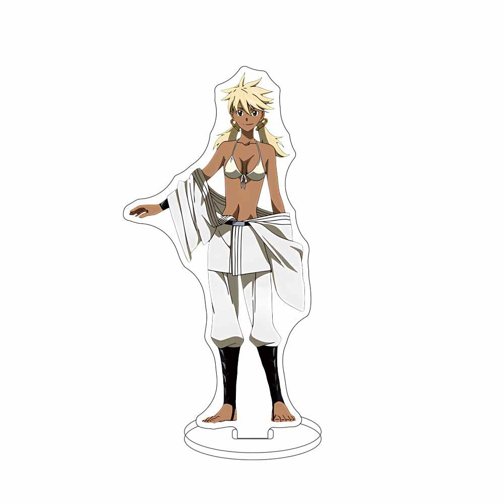 Mô hình Standee Akame Ga Kill Acrylic Stand Tatsumi Mine Leone Anime decor góc học tập để bàn làm việc 15cm