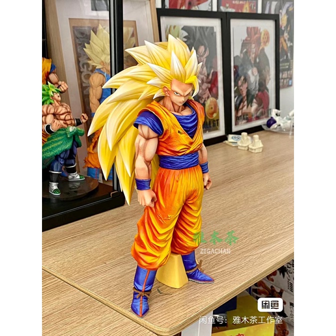 Mô hình songoku ssj 3 siêu nét - mô hình dragonball
