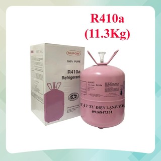 Gas lạnh điều hòa máy lạnh r410 11,3kg - môi chất lạnh nạp ga r410a hãng supon 410 loại 11.3kg mới