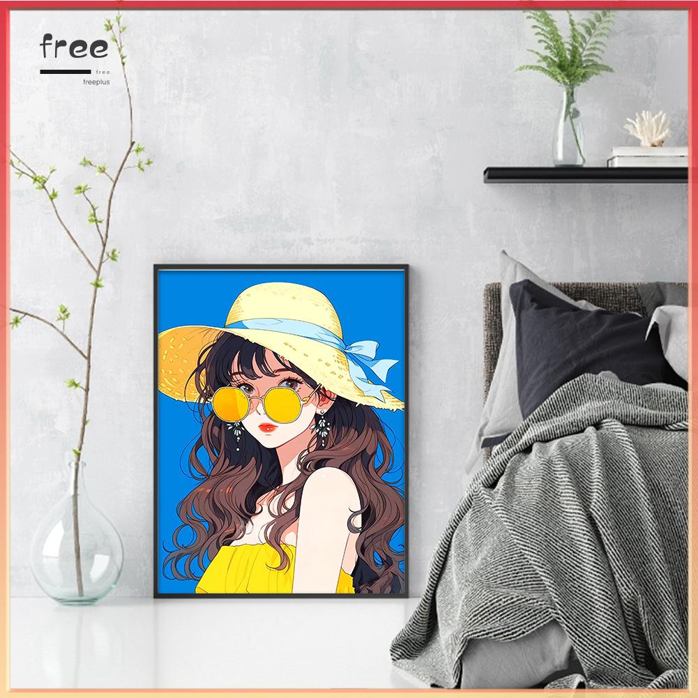 Nón Lưỡi Trai Thêu Hình Cô Gái Cá Tính 11ct 40X53Cm