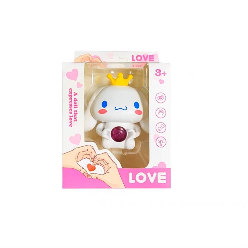 Đồ Chơi Nhồi Bông Hình Gấu Dâu Tây Phát Sáng Vui Nhộn