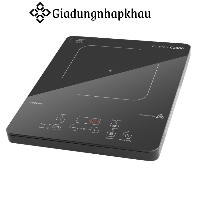Bếp Từ Đơn CASO Comfort C2000, Công Suất 2000W, Nhập Đức, BH 12 Tháng, giadungnhapkhau19