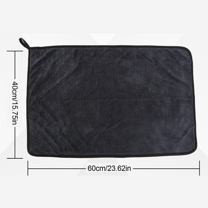 Inlife Khăn Lau Xe Hơi Bằng Vải Vi Sợi Siêu Thấm Hút