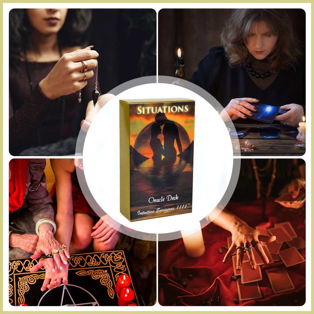 Bộ 60 Thẻ Bài tarot oracle Thú Vị