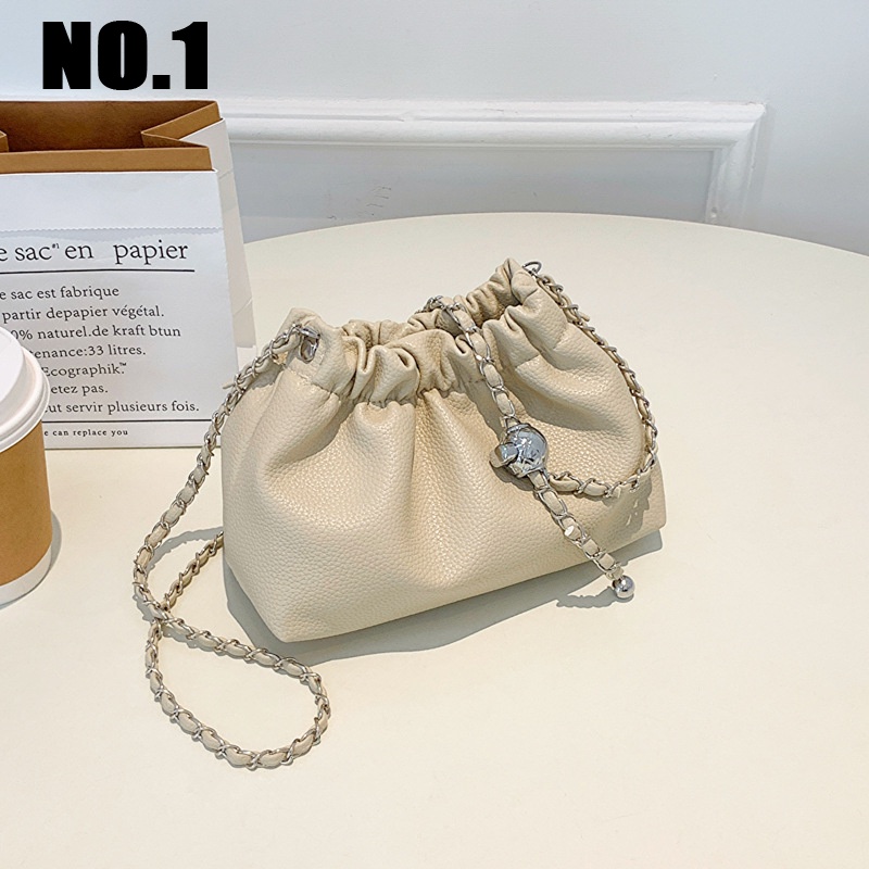NO.1 Túi nữ đeo vai dây xich Túi xách Nữ đeo vai Chéo phong cách trẻ trung 2023 NEW GDJ23909MT
