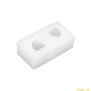 Khuôn Silicon Làm Kẹo Đất Sét resin Hình Trái Tim Bánh macaron Trái Tim Trái Tim Linh Hoạt