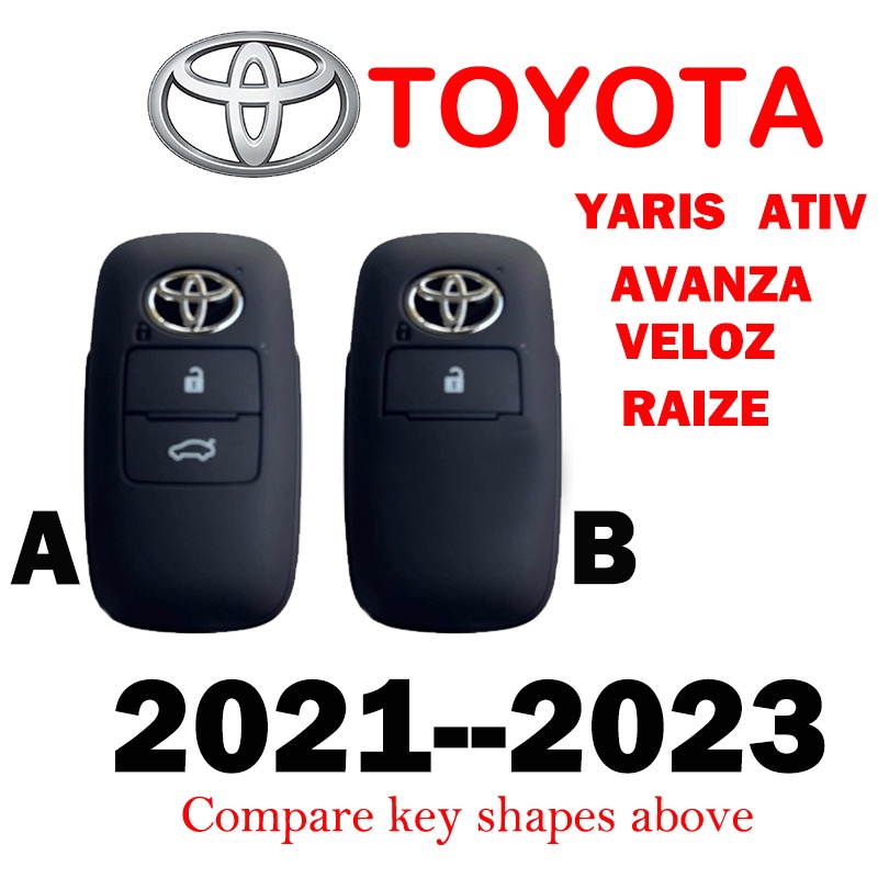 Bao Da Bảo Vệ Chìa Khóa Xe Hơi toyota yaris cross 2023 Ốp