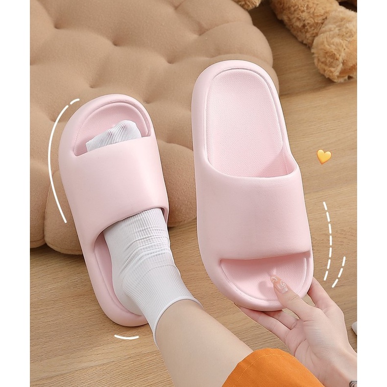 Dép Bánh Mì Nữ Đi Trong Nhà Siêu Nhẹ Hàn Quốc Trend 2023