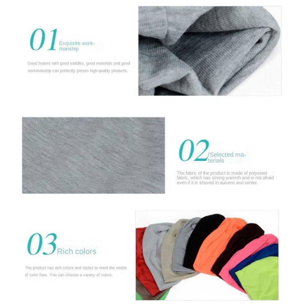 Mũ beanie Màu Trơn Giữ Ấm Mùa Đông osier1 Cho Nam Nữ