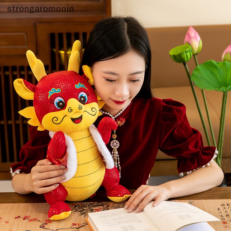 Đồ chơi nhồi bông Hình Rồng Linh Vật Năm Mới 2024