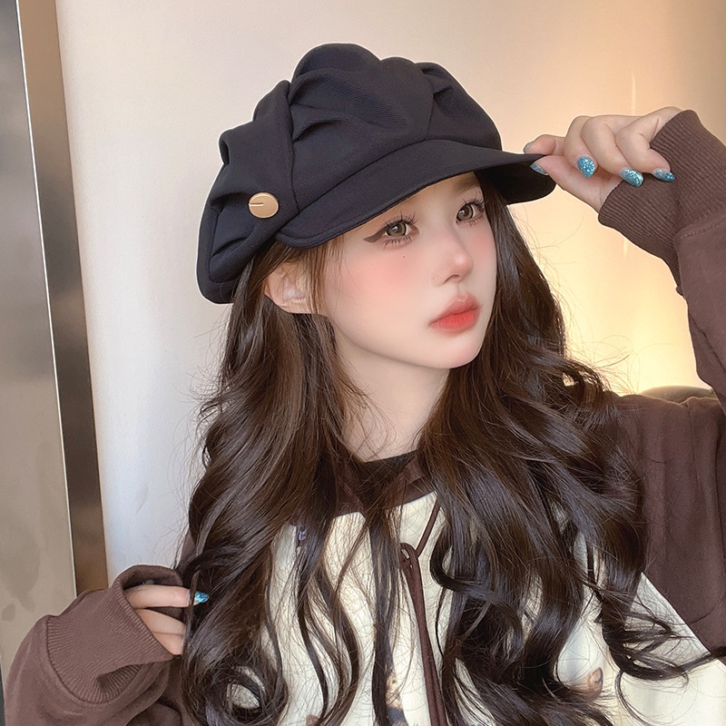 Mũ beret Nhỏ Phong Cách Thời Trang Thu Đông Dành Cho Nữ