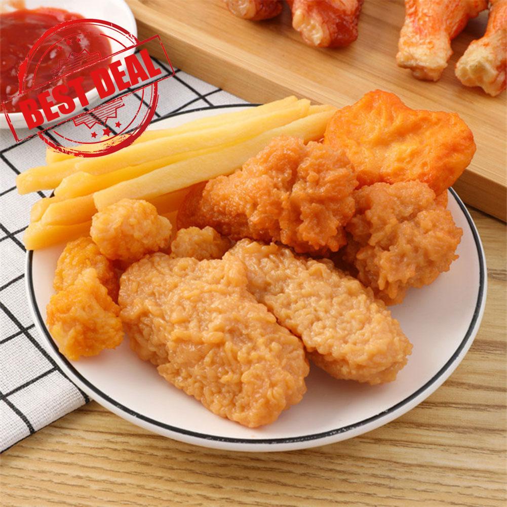 Mô Hình Gà Rán Giả Dùng Trang Trí Chụp Ảnh k3f6