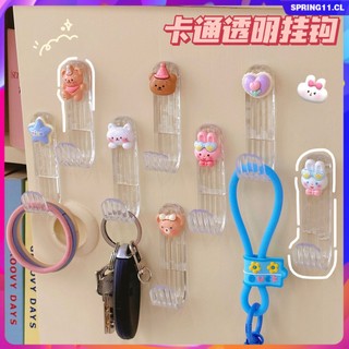 Sanrio Móc Treo Đồ Dán Tường Bằng acrylic Trong Suốt Không Đục Lỗ