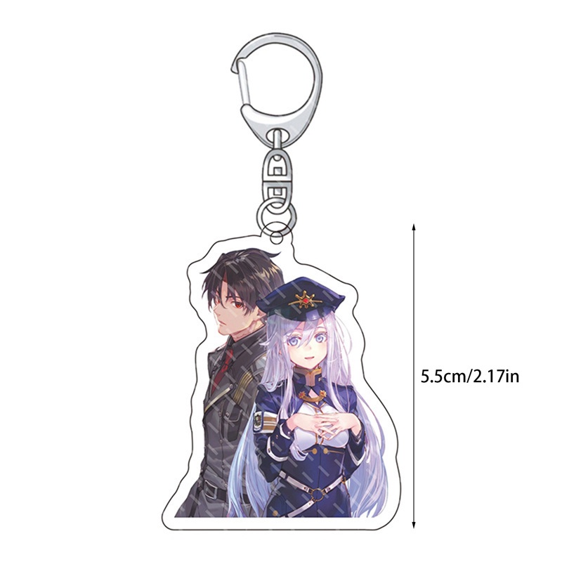 Móc Khóa Hình Số 86 Bằng Acrylic Phong Cách Anime Eighty Six