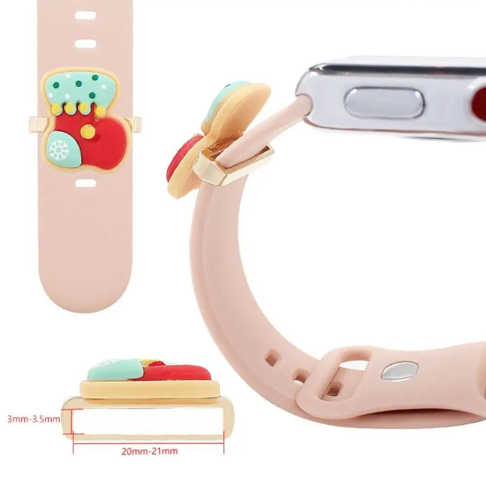 Dây Đeo Silicon Hình Ông Già Noel Cho Đồng Hồ Thông Minh apple watch