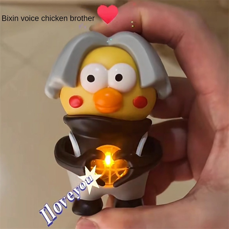 Đồ chơi búp bê cá tính độc đáo Búp bê phát sáng hình trái tim biết nói và tạo ra âm thanh Móc khóa quà tặng cho bé flash12_vn