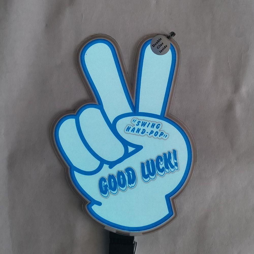Miếng Dán Trang Trí Kính Chắn Gió Xe Hơi 5 Chế Độ Có Đèn led Dạ Quang Thời Trang