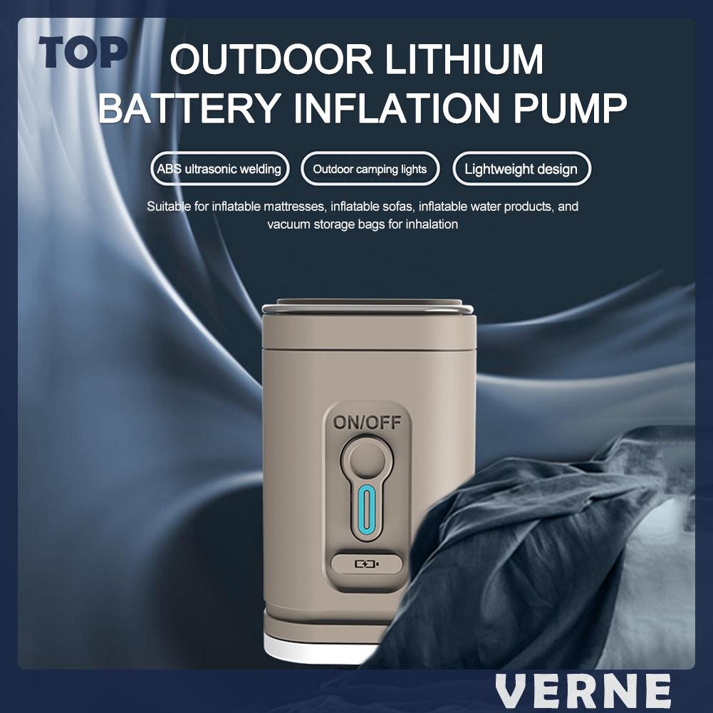 Máy Bơm Khí Điện Tử Có Đèn 1200mah 100lm 4000pa Cho Thuyền Hơi