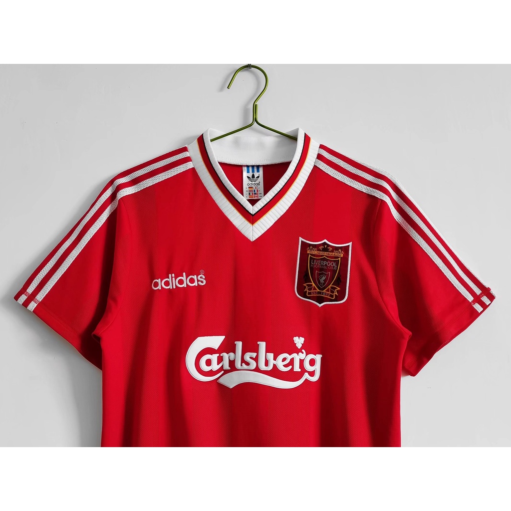 Áo Bóng Đá Chất Lượng Cao Phong Cách vintage 1995-96 liverpool