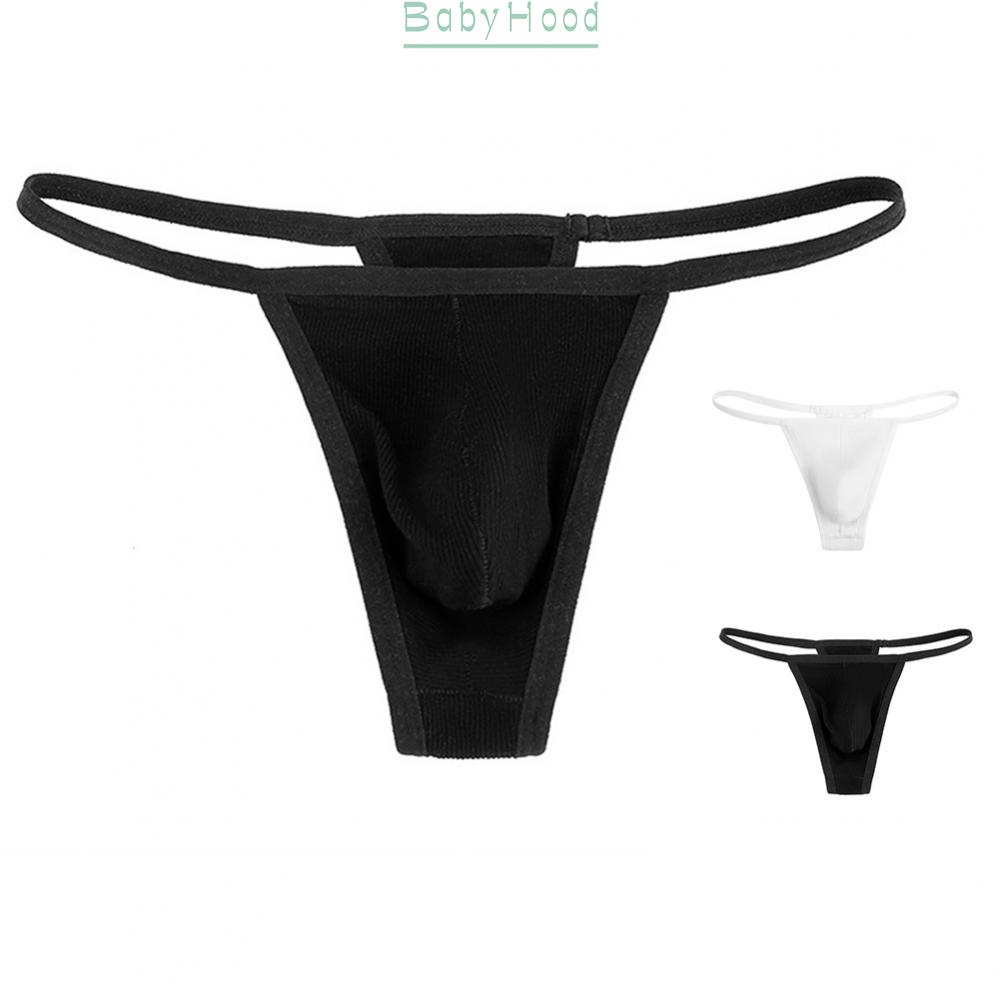 Sexy Mens T-Back G-string Thong Bikini Underwear Sheer Pouch Thongs Panties#BBHOOD