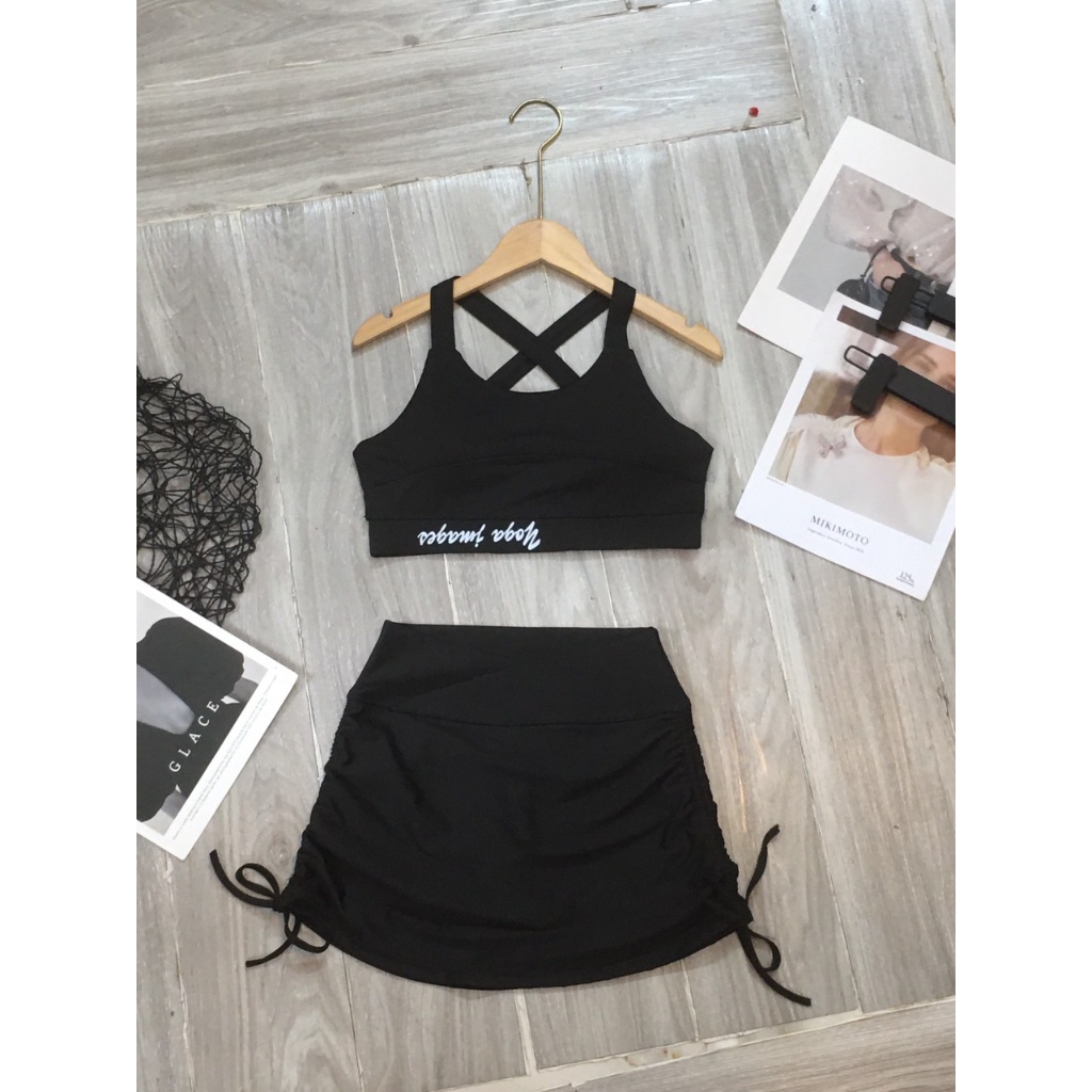 Áo tập gym nữ, áo tập aerobic, yoga đi biển dã ngoại đi bơi nữ  lớp áo bra